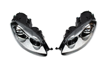 Volkswagen Golf 5 2003–2009 Priekšējie lukturi ar projektorlēcu Black (2 gab.) foto 4