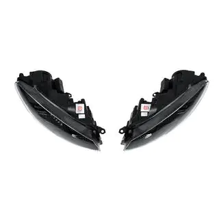 Priekšējie lukturi Golf 7 Style Black (2 gab.) Volkswagen Golf 6 2008–2014 foto 3