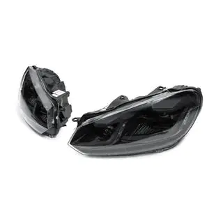 Priekšējie lukturi Golf 7 Style Black (2 gab.) Volkswagen Golf 6 2008–2014 foto 2