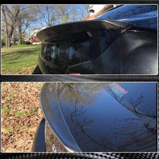 SD V1 spoileris (G37 2009-2013, G25 2011-2012, oglekļa šķiedra) foto 4