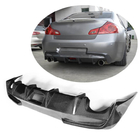 Infiniti G25/G35/37 (V36/CV36) 2006–2015 Carbon FullSet virsbūves aerodinamiskais komplekts (G37 SD 2009-2013, oglekļa šķiedra) foto 3
