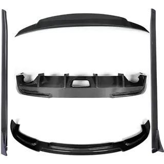 Carbon FullSet virsbūves aerodinamiskais komplekts (G37 SD 2009-2013, oglekļa šķiedra) Infiniti G25/G35/37 (V36/CV36) 2006–2015 foto 1