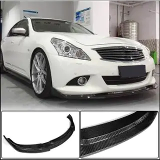 Carbon FullSet virsbūves aerodinamiskais komplekts (G37 SD 2009-2013, oglekļa šķiedra) Infiniti G25/G35/37 (V36/CV36) 2006–2015 foto 2