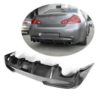 Carbon FullSet virsbūves aerodinamiskais komplekts (G37 SD 2009-2013, oglekļa šķiedra) Infiniti G25/G35/37 (V36/CV36) 2006–2015 foto 3