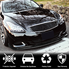 Infiniti G25/G35/37 (V36/CV36) 2006–2015 Priekšējā bufera lūpa (G37 Coupe 2009-2013, oglekļa šķiedra) foto 2