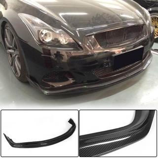 Priekšējā bufera lūpa (G37 Coupe 2009-2013, oglekļa šķiedra) foto 1