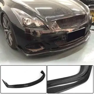Priekšējā bufera lūpa (G37 Coupe 2009-2013, oglekļa šķiedra) Infiniti G25/G35/37 (V36/CV36) 2006–2015 foto 1