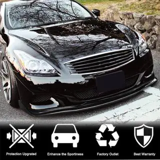 Priekšējā bufera lūpa (G37 Coupe 2009-2013, oglekļa šķiedra) Infiniti G25/G35/37 (V36/CV36) 2006–2015 foto 2