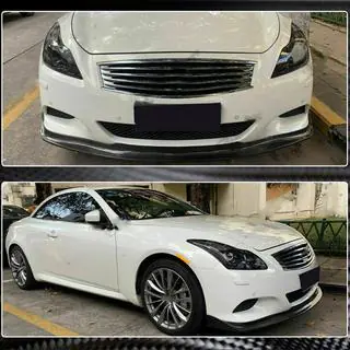 Priekšējā bufera lūpa (G37 Coupe 2009-2013, oglekļa šķiedra) Infiniti G25/G35/37 (V36/CV36) 2006–2015 foto 4