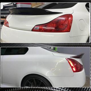 Spoileris (Q60 2013-2015, oglekļa šķiedra) Infiniti Q50/Q60 2013–2024 foto 4