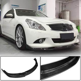 Priekšējā bampera lūpa Lip (G37 SD 2009-2013, oglekļa šķiedra) foto 1