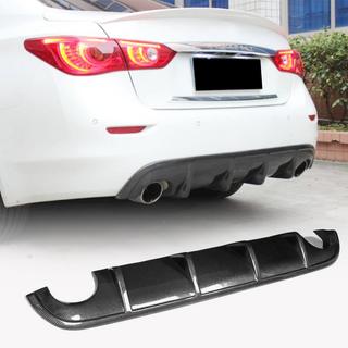 Aizmugurējā bufera difuzors V1 (Q50 Base/Sport 2014-2017, karbon) Infiniti Q50/Q60 2013–2024 foto 1