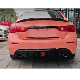 Aizmugurējā bampera difuzors V2 (Q50 Base/Sport 2014-2017, oglekļa šķiedra) Infiniti Q50/Q60 2013–2024 foto 2