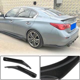 Karbona aizmugurējā bufera uzlikas (Q50 Base/Sport 2014-2017) Infiniti Q50/Q60 2013–2024 foto 1