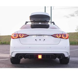 Aizmugurējā bufera difuzors V1 (Q50 Base/Sport 2018-2023) Infiniti Q50/Q60 2013–2024 foto 2