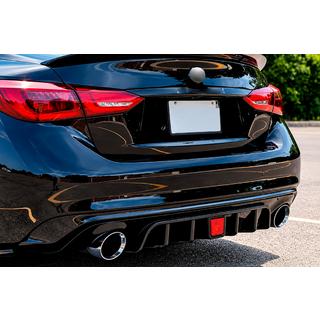 Aizmugurējā bufera difuzors V1 (Q50 Base/Sport 2018-2023) foto 1