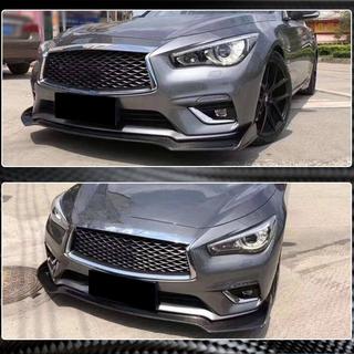 Priekšējā bufera lūpa Lip V1 (Q50 Base 2018-2023, oglekļa šķiedra) Infiniti Q50/Q60 2013–2024 foto 4