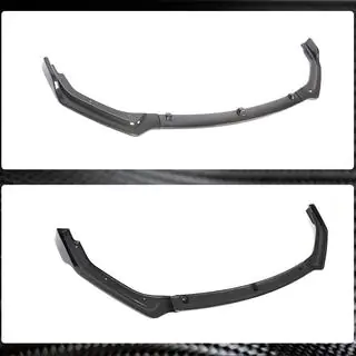 Priekšējā bampera lūpa Lip V2 (Q50 Base 2018-2023, oglekļa šķiedra) Infiniti Q50/Q60 2013–2024 foto 2