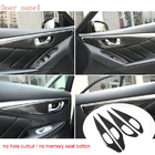 Infiniti Q50/Q60 2013–2024 Oglekļa šķiedras salona ieliktņi (Q50) foto 10