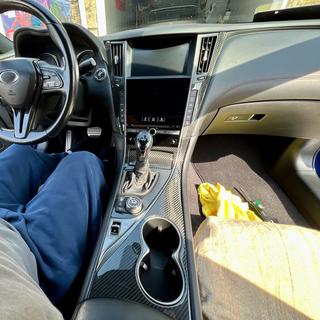 Oglekļa šķiedras salona ieliktņi (Q50) Infiniti Q50/Q60 2013–2024 foto 4