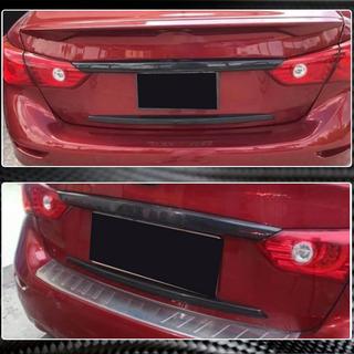 Oglekļa šķiedras bagāžnieka vāka uzlikas (Q50 Base/Sport 2014-2017, Carbon) Infiniti Q50/Q60 2013–2024 foto 3
