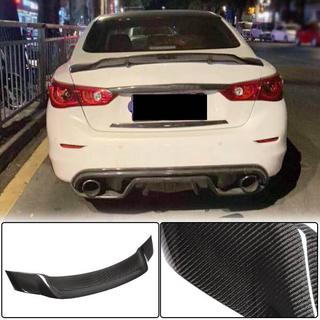 Spoileris V1 (Q50, oglekļa šķiedra) Infiniti Q50/Q60 2013–2024 foto 1