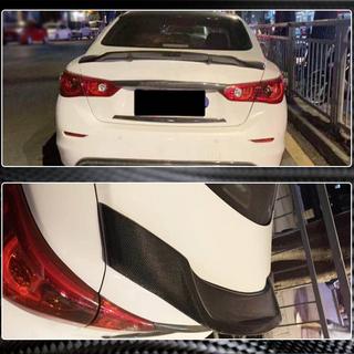 Spoileris V1 (Q50, oglekļa šķiedra) Infiniti Q50/Q60 2013–2024 foto 3