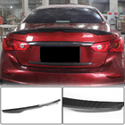 Infiniti Q50/Q60 2013–2024 Spoileris V4 (Q50, oglekļa šķiedra) foto 1