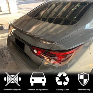 Spoileris V4 (Q50, oglekļa šķiedra) Infiniti Q50/Q60 2013–2024 foto 2