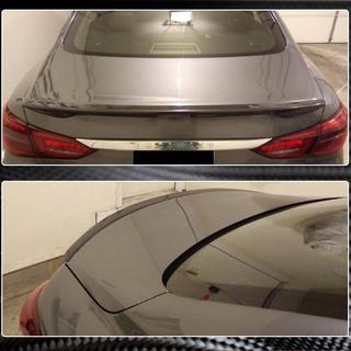 Spoileris V4 (Q50, oglekļa šķiedra) Infiniti Q50/Q60 2013–2024 foto 3