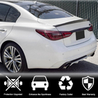 Infiniti Q50/Q60 2013–2024 V7 spoilers (Q50, oglekļa šķiedras) foto 2