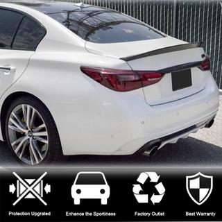 V7 spoilers (Q50, oglekļa šķiedras) Infiniti Q50/Q60 2013–2024 foto 2
