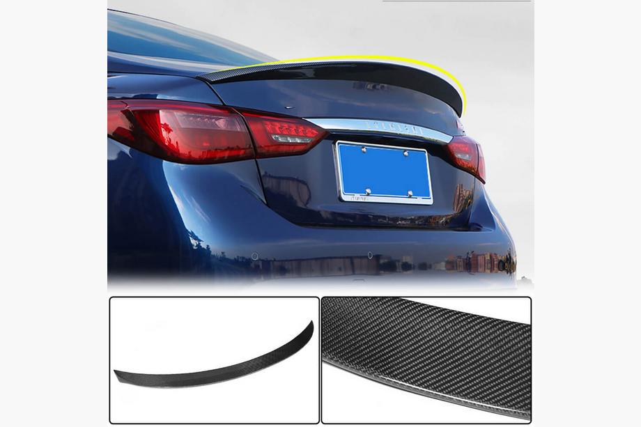 Infiniti Q50/Q60 2013–2024 V7 spoilers (Q50, oglekļa šķiedras) Image