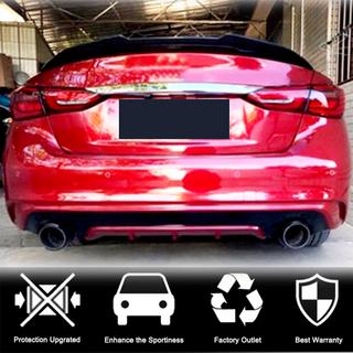 Spoileris V5 (Q50, oglekļa šķiedras) Infiniti Q50/Q60 2013–2024 foto 3