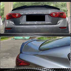 Infiniti Q50/Q60 2013–2024 V6 spoilers (Q50, oglekļa šķiedra) foto 5