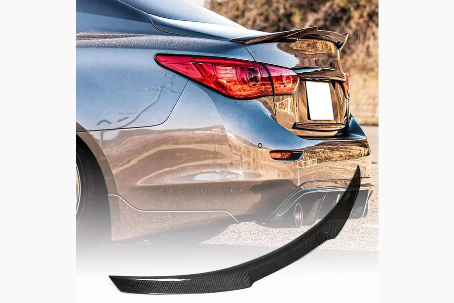 Infiniti Q50/Q60 2013–2024 V6 spoilers (Q50, oglekļa šķiedra) Image