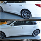 Infiniti Q50/Q60 2013–2024 Sānu sliekšņi V2 (Q50, oglekļa šķiedra) foto 3