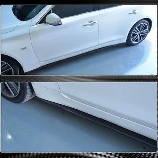 Sānu sliekšņi V2 (Q50, oglekļa šķiedra) Infiniti Q50/Q60 2013–2024 foto 4