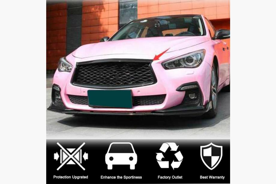 Infiniti Q50/Q60 2013–2024 Radiatora restes apmale (Q50 2018-2022, Carbon) Foto 4