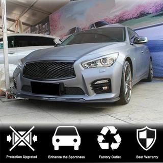 Priekšējā bufera lūpa Lip V1 (Q50 Sport 2014-2017, oglekļa šķiedra) Infiniti Q50/Q60 2013–2024 foto 2