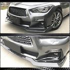 Infiniti Q50/Q60 2013–2024 Miglas lukturu uzlikas (Q50 Sport 2018-2022, oglekļa šķiedra) foto 5