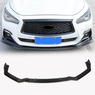 Priekšējā bufera lūpa Lip V1 (priekš Q50 Sport 2018-2022, karbons) Infiniti Q50/Q60 2013–2024 foto 1
