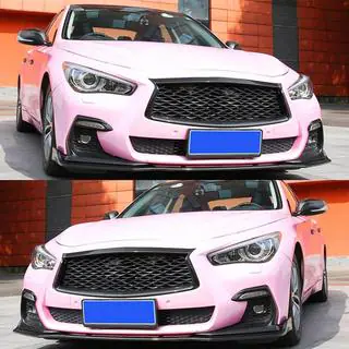 Priekšējā bufera lūpa Lip V1 (priekš Q50 Sport 2018-2022, karbons) Infiniti Q50/Q60 2013–2024 foto 2
