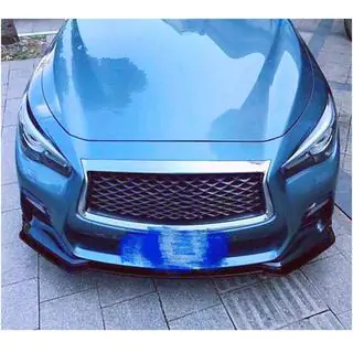 Priekšējā bufera lūpa Lip V1 (priekš Q50 Sport 2018-2022, karbons) Infiniti Q50/Q60 2013–2024 foto 3