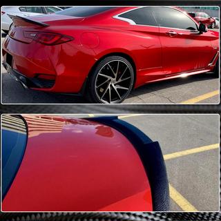 Spoileris V1 (Q60 2016-2022, oglekļa šķiedra) Infiniti Q50/Q60 2013–2024 foto 4
