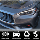 Infiniti Q50/Q60 2013–2024 Priekšējo lukturu uzacis (Q60 2016-2022, oglekļa šķiedra) foto 4