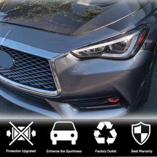 Priekšējo lukturu uzacis (Q60 2016-2022, oglekļa šķiedra) Infiniti Q50/Q60 2013–2024 foto 4