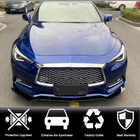 Infiniti Q50/Q60 2013–2024 Priekšējā bampera lūpa Lip V2 (Q60 2016-2022, oglekļa šķiedra) foto 2