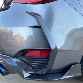 Aizmugurējā bufera uzlikas (Q60 2016-2022, oglekļa šķiedra) Infiniti Q50/Q60 2013–2024 foto 4