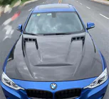 BMW 4 sērija F32/F33/F36 2012–2020 Motora pārsegs V3 (Karbons) foto 1